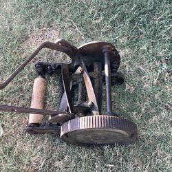 Vintage Push Mower Still Works 