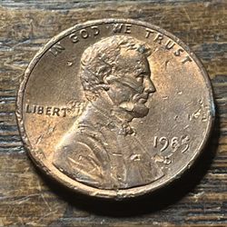 1985 D Penny