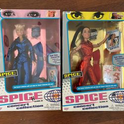 Vintage Spice Girls Barbie Dolls 