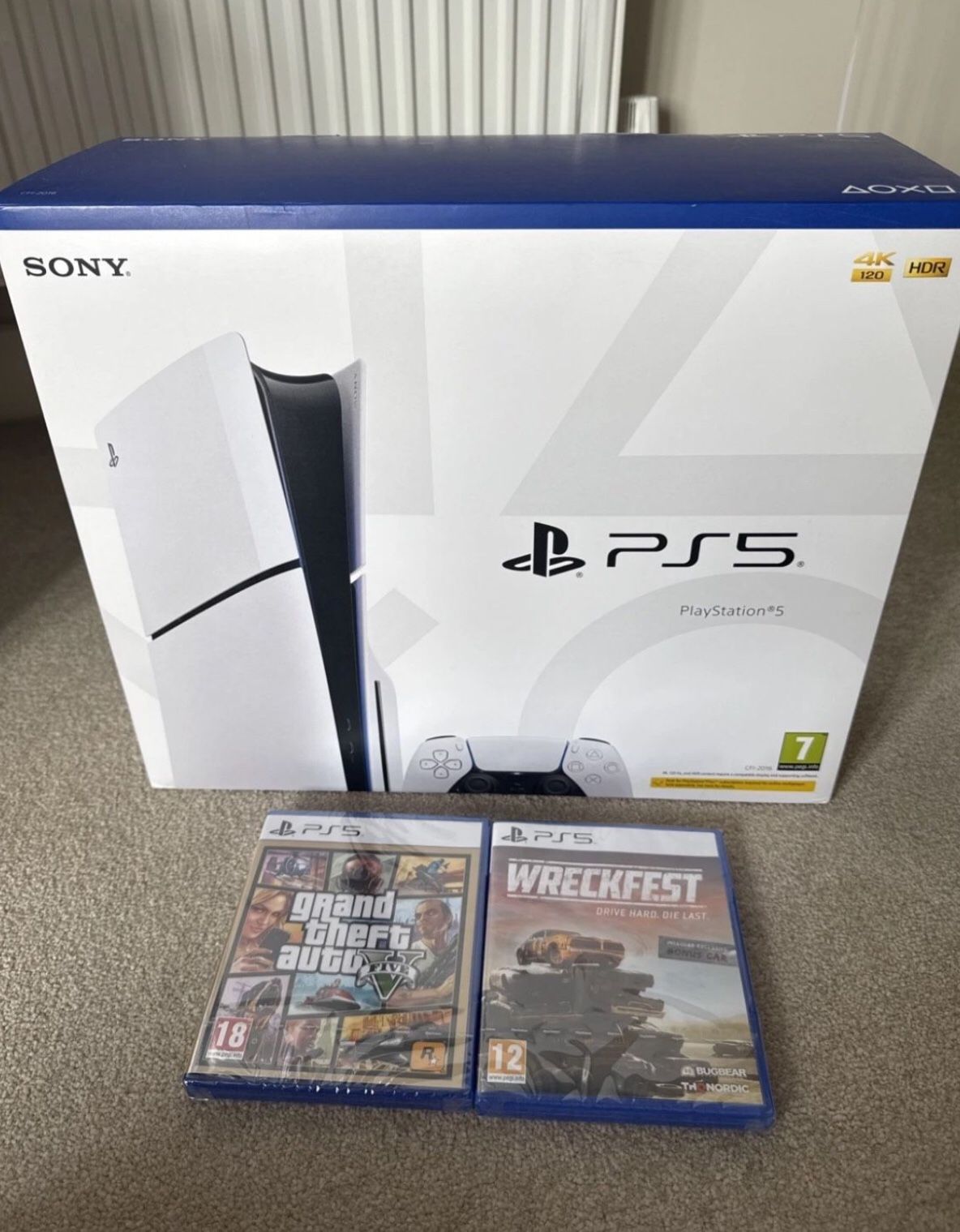 Brand New Video Games And Controller