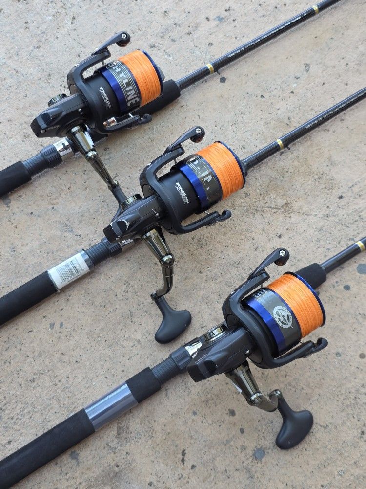 Tightline Fishing Reels/New Lines...80.00 Each