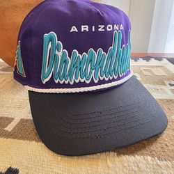 Arizona Diamondbacks '47 Brand Embroidered Script Rope Snapback Hat Cap NEW