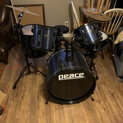 Peace Five Piece Drumset
