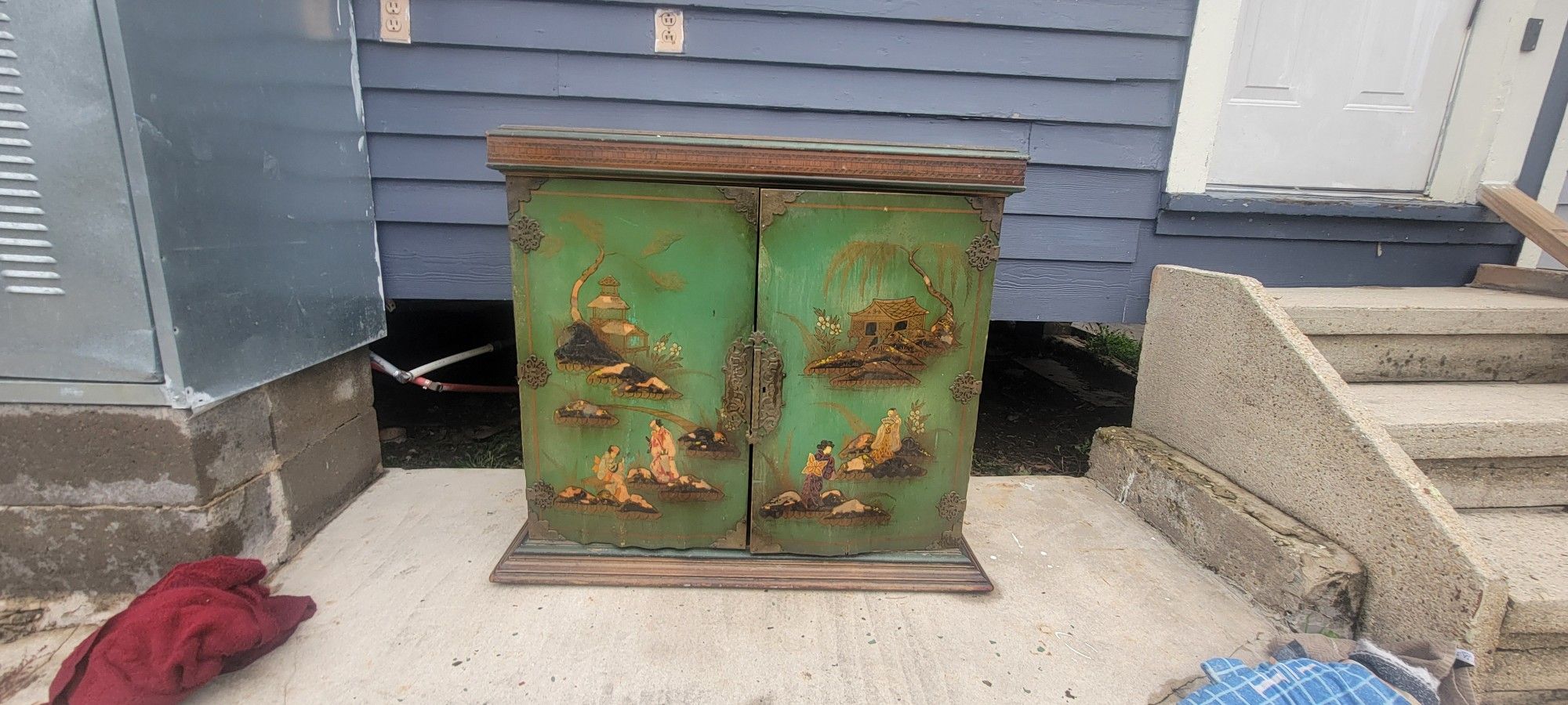 Antique Vintage Japanese Dresser