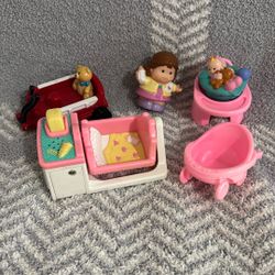 Fisher Price Little People Baby And Mama Set 