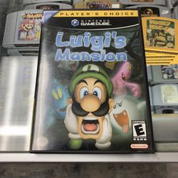 Luigi’s Mansion Gamecube $80 Gamehogs 11am-7pm