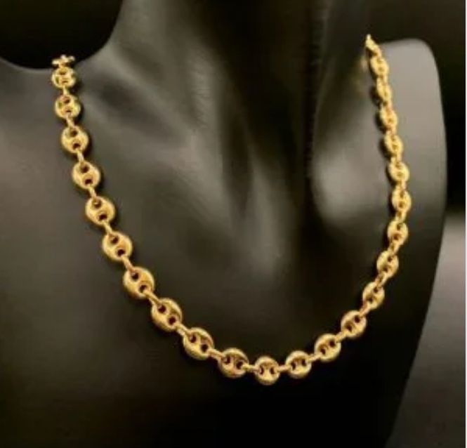 14k Gold Mariner Link Chain