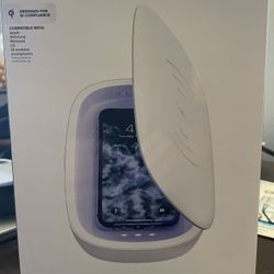 mophie UV sanitizer with wireless charging