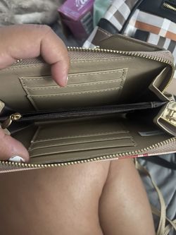 backpack and wallet
