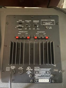 Accurian subwoofer