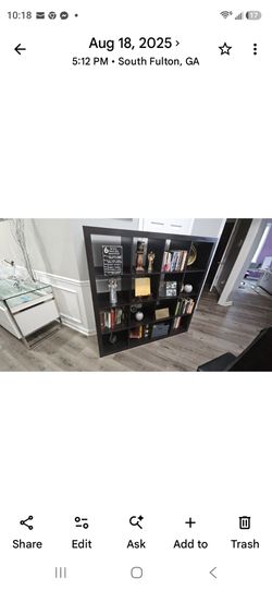 Book case Dark Brown 5ft