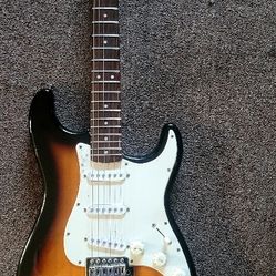 Fender Squier Stratocaster.