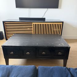 Lift-Top Coffee Table with Storage