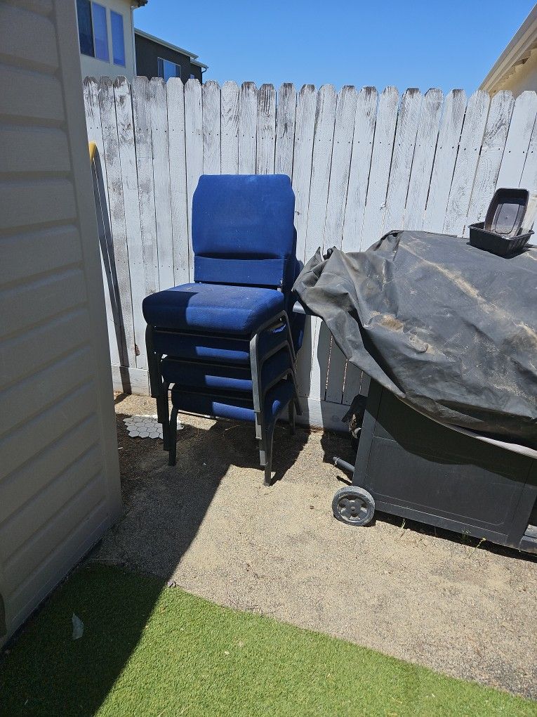 4 Padded Chairs