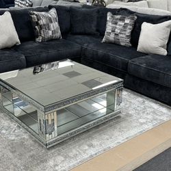 Dark Grey Sectional 