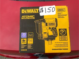 Brand New Dewalt 20v  Atomic   23 ga. Pin Nailer       5/8 - 1  1/2”