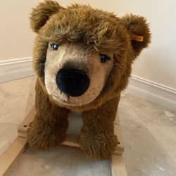 Steiff Rocking Bear - Baby rocker Toy - Rocking Horse