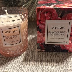 Voluspa BlackBerry Rose Oud 6.2 Oz New