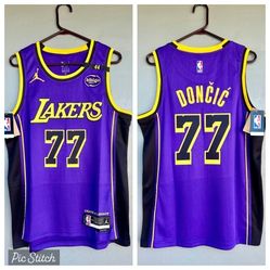 Lakers Luka Doncic Jersey S Small M Medium 