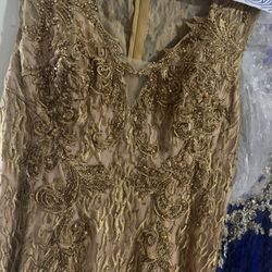 Gold Dress