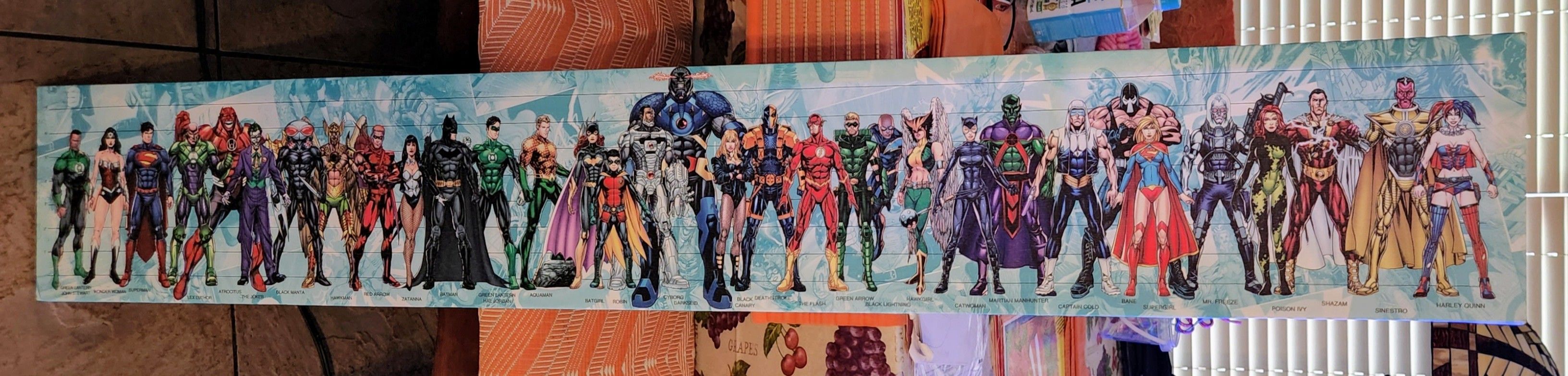 DC Comics Characters $45.00 