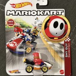 Hot Wheels Mario Kart Shy Guy Standard Kart Mattel 2020 Nintendo New NIB