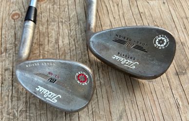 Pair of Titleist Vokey Wedges 56° 52° $60