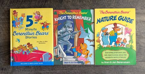 BERENSTAIN BEAR, 3 Oversized Big Book Bundle