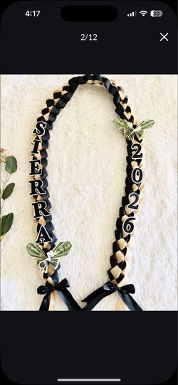 Graduation sash / graduation leis/ graduation gifts