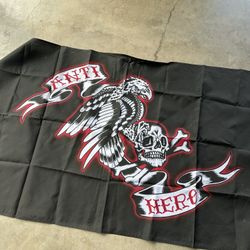 Anti Hero Skateboards Flag