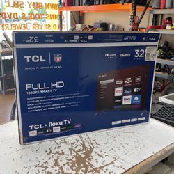 TCL 32” Full HD Smart TV - Roku - 32S357