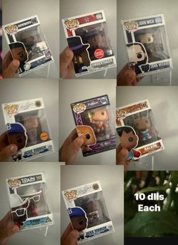 Funkos 10 Each