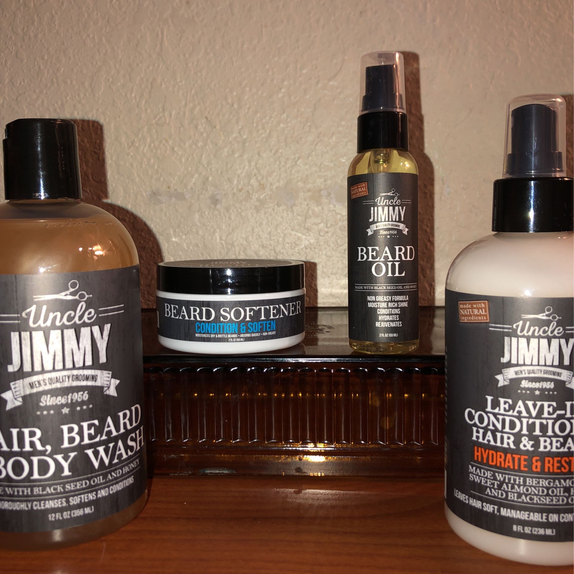 All Brand NEW! 🆕    Uncle Jimmy - Beard / Hair / Body Care Products (((PENDING PICK UP TODAY 5-6pm))) 
