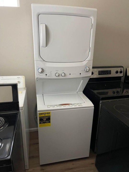 Electric Stacked Laudry Center Washer / Dryer Combo