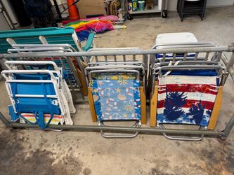 Beach chairs