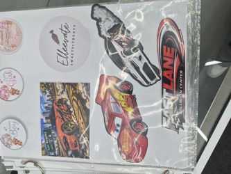 Uv printed cartoon vinyl stickers