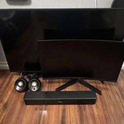 4K SAMSUNG TV + 2K KOORUI MONITOR