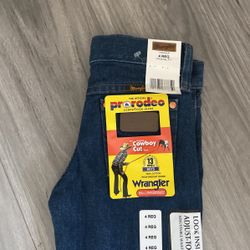 New Boys Wrangler Jeans Pro Rodeo 4 Reg Pants
