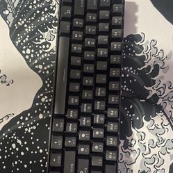 Gaming Keyboard,  Razer Viper Mini Mouse, And Black Mouse Bungee 