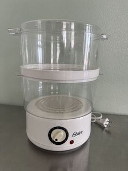 Oster 2 Tier Steamer W/timer Electric Double Rack