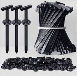 2026 Upgraded Nylon Universal Cable Tie Buckle, Heavy Duty Self-Locking 100pcs