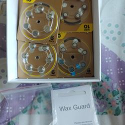 Hearing aid batteries +