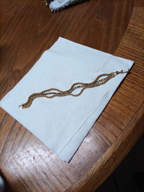 Gold Plated Bracelet $25 Or Best Offer