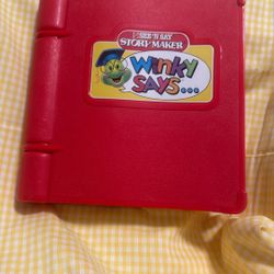 See’n  Say Story Maker.     “Winky Says”
