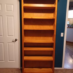 Large Wood Bookcase