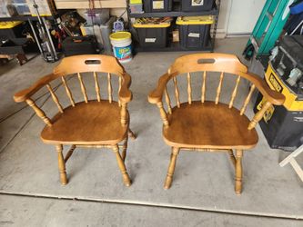 2 Captain Chairs Authentic Furniture Products, Inc