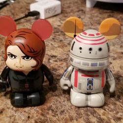 Vinylmation Characters 3 Inch Tall. 