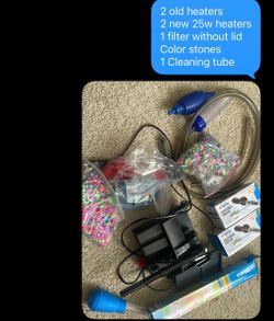 Fish tank aquarium supplies