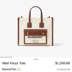 Burberry Tote Bag Mini Freya