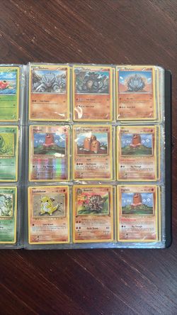 Pokémon Card Collection in Binder